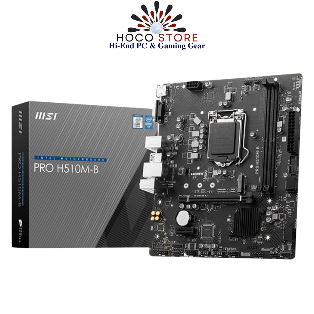 Bo mạch chủ MSI Pro H510M-B DDR4