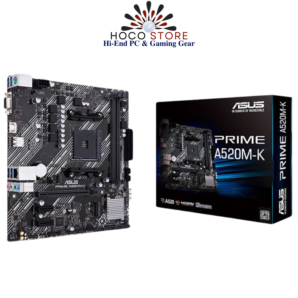 Bo mạch chủ Mainboard Asus Prime A520M-K
