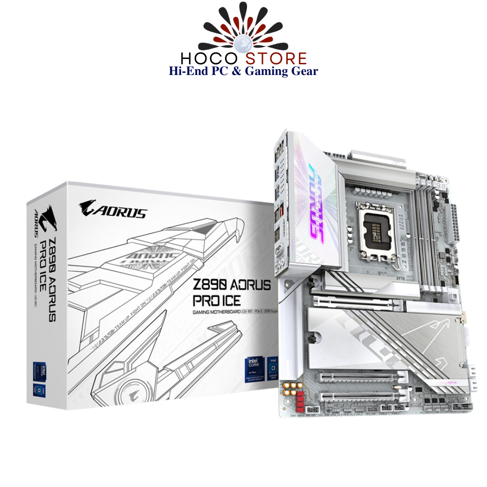 Bo Mạch Chủ Mainboard GIGABYTE Z890 AORUS PRO ICE