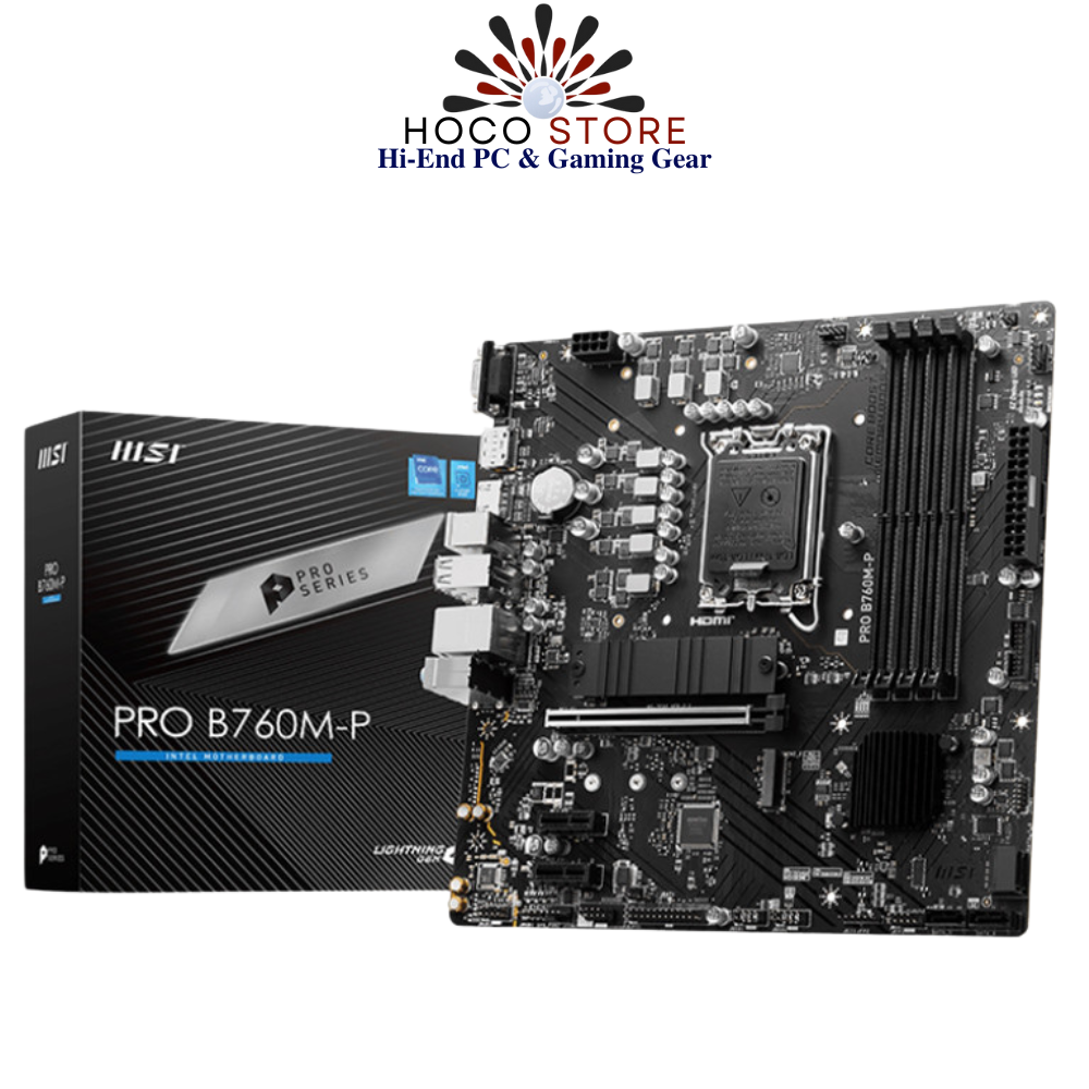Bo mạch chủ MSI PRO B760M-P DDR5