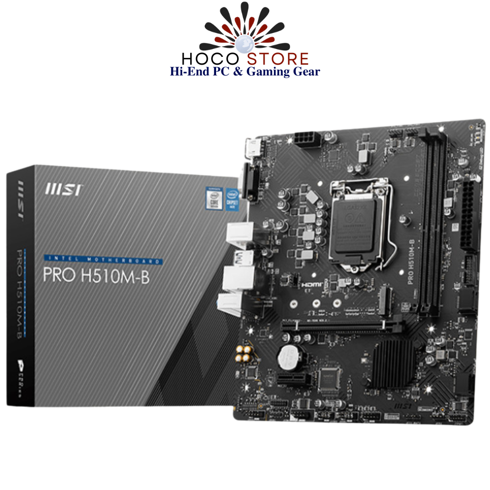 Bo mạch chủ MSI Pro H510M-B DDR4