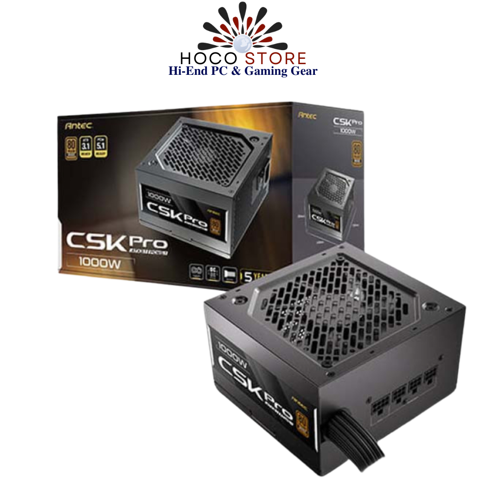Nguồn máy tính ANTEC CSK1000 PRO EC 80 Plus Bronze