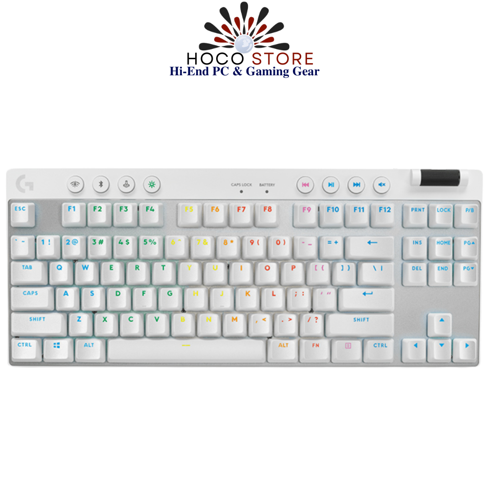 Bàn phím cơ Logitech G PRO X TKL Trắng