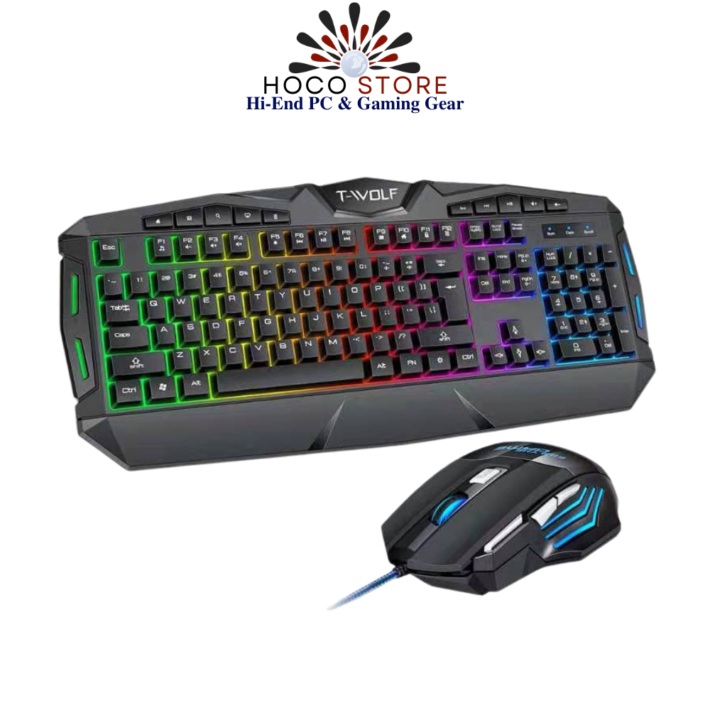 Bộ Phím Chuột T-Wolf TF390
