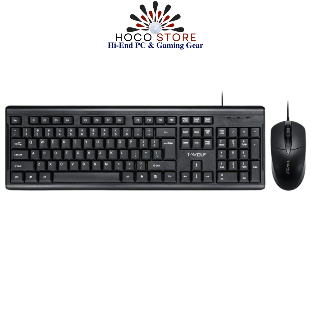 Bộ Phím Chuột T-Wolf TF500