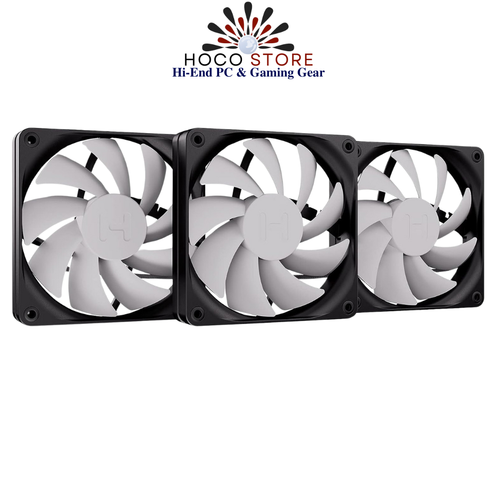Bộ 3 Fan Case Hyte FA12 120mm Black