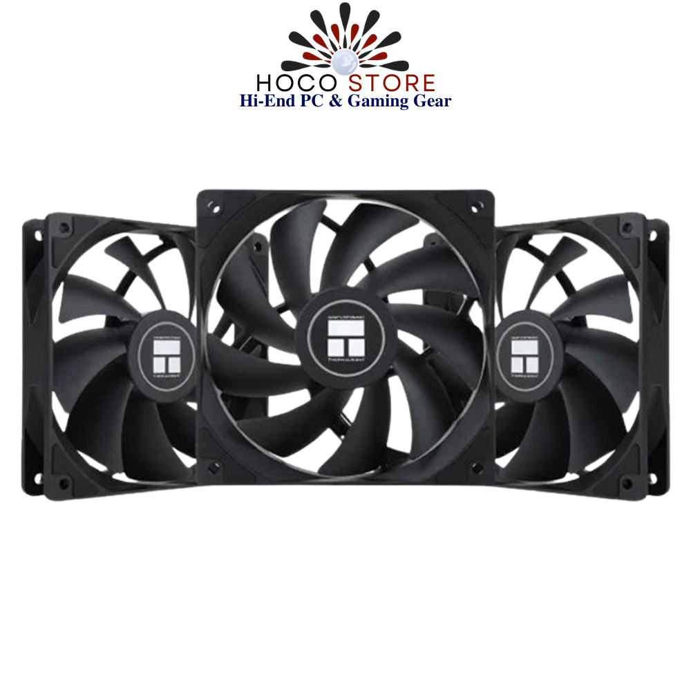 Bộ 3 Fan Case Thermalright TL-C12C X3 Đen
