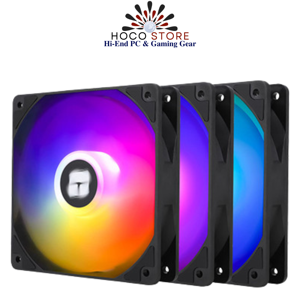 Bộ 3 Fan Case Thermalright TL-C12C-S X3 ARGB 120mm Black