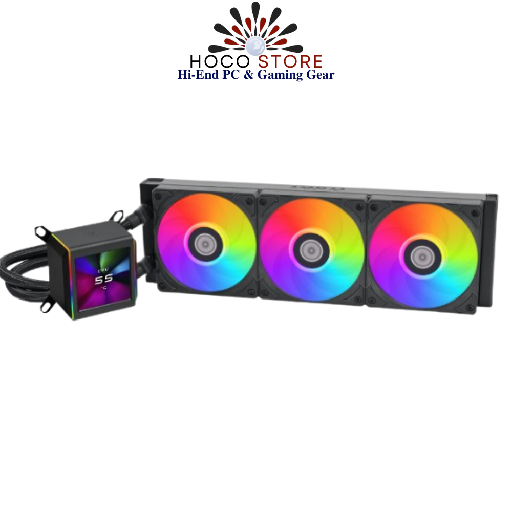 Bộ Tản Nhiệt Nước AIO LIAN LI GALAHAD II LCD 360 Black