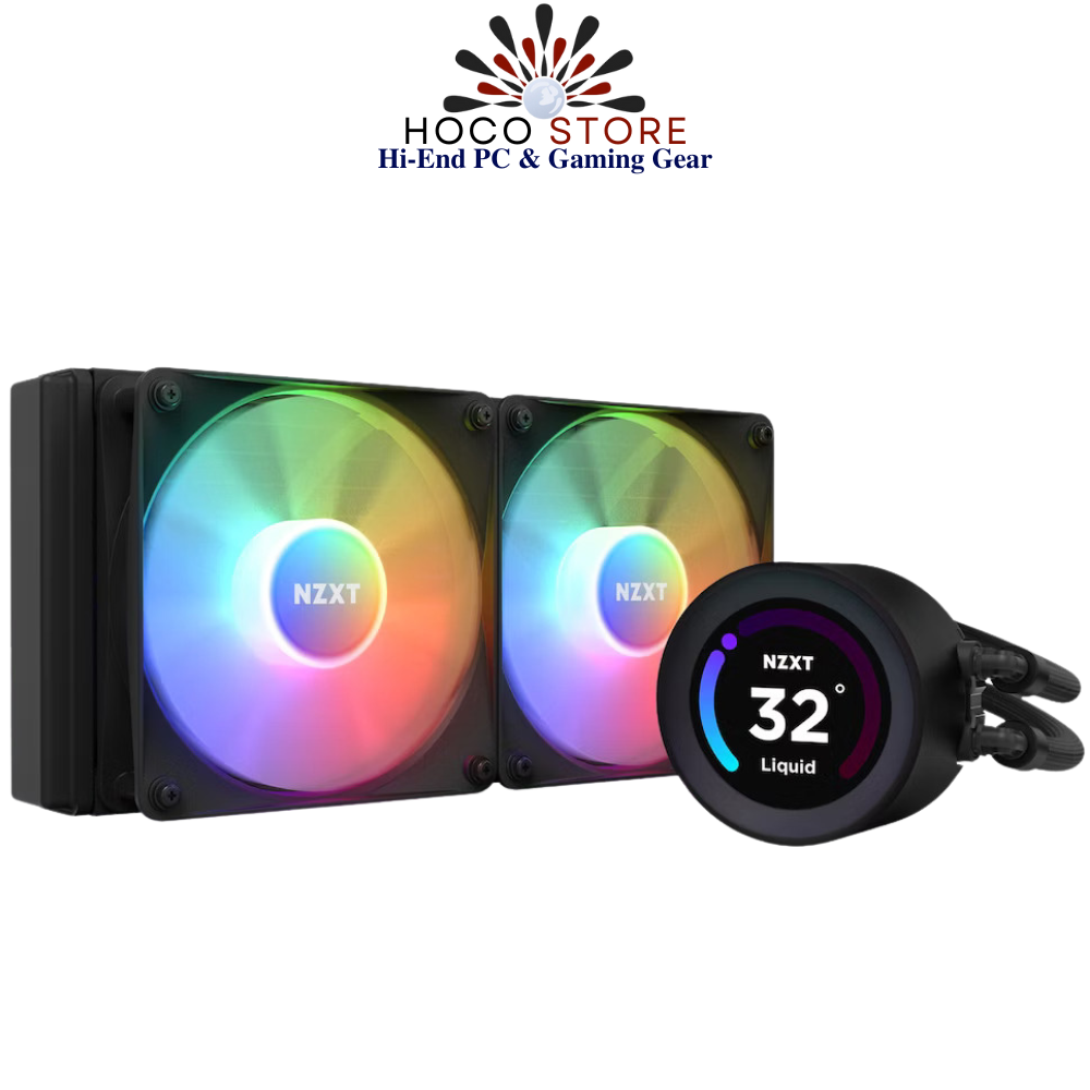 Bộ Tản Nhiệt Nước AIO NZXT Kraken Elite 240 RGB Black