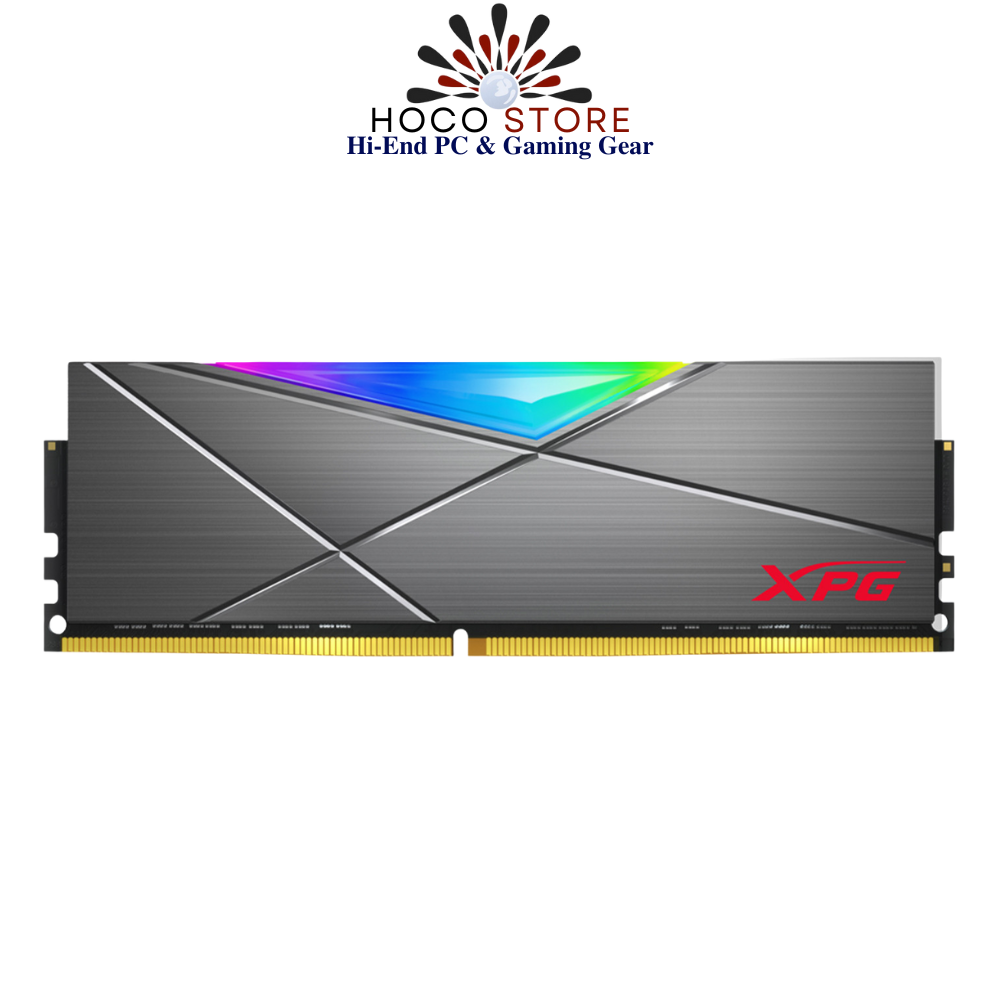 Bộ nhớ Ram PC Adata XPG D50 DDR4 8GB 3600MHz RGB Grey