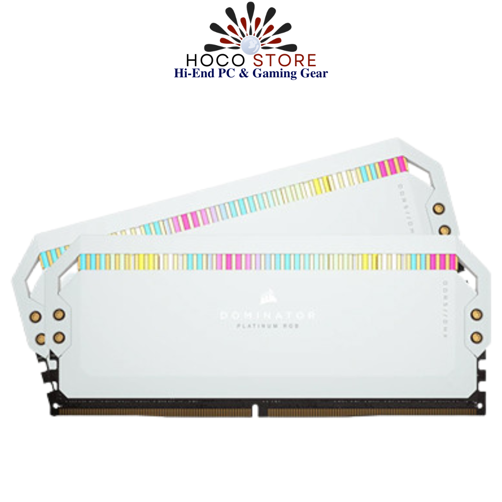 Ram PC Corsair Dominator Platinum RGB White 64GB 5600MHz DDR5 (2x32GB)