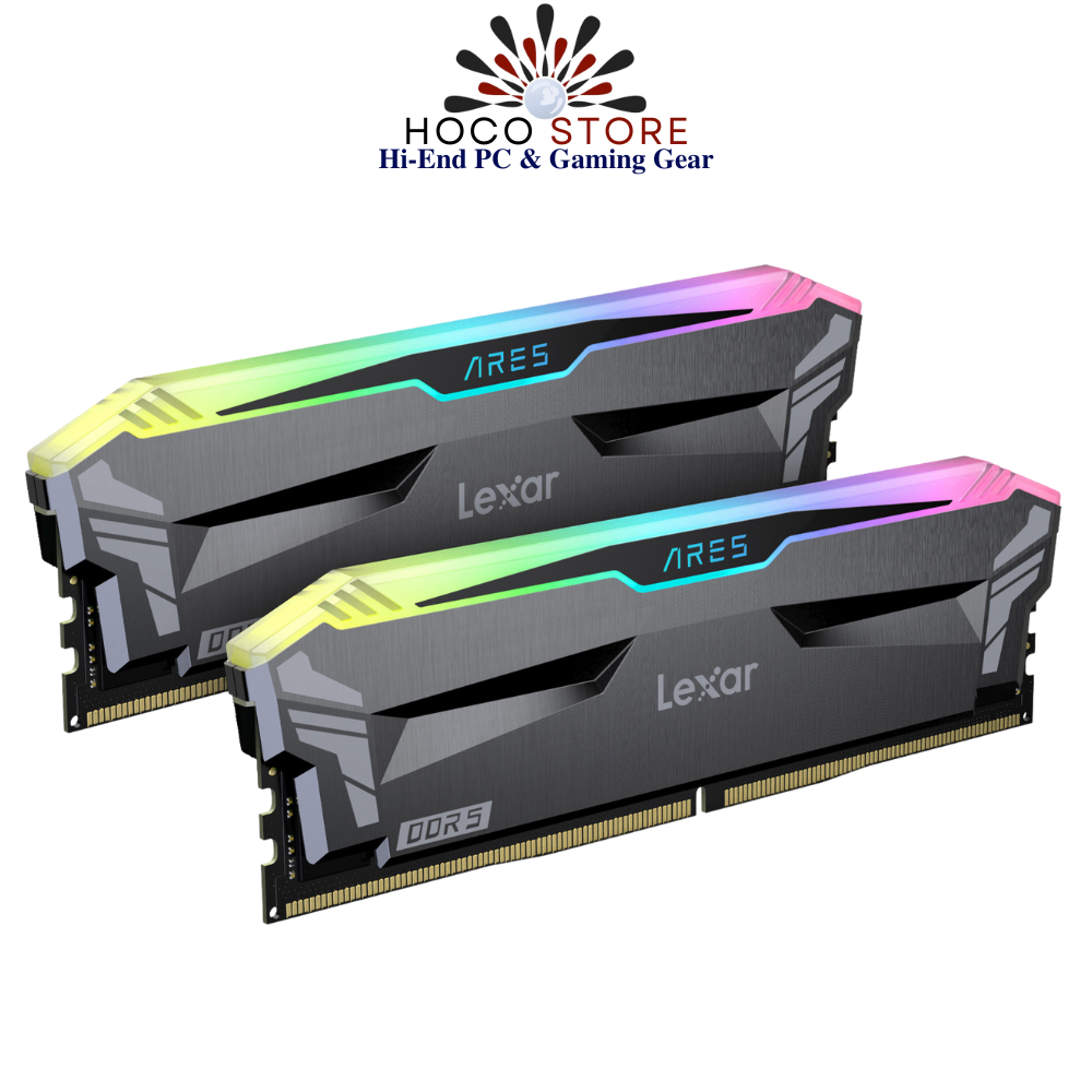 Bộ nhớ Ram PC Lexar Ares RGB 32GB 7200Mhz DDR5 (2x16G)