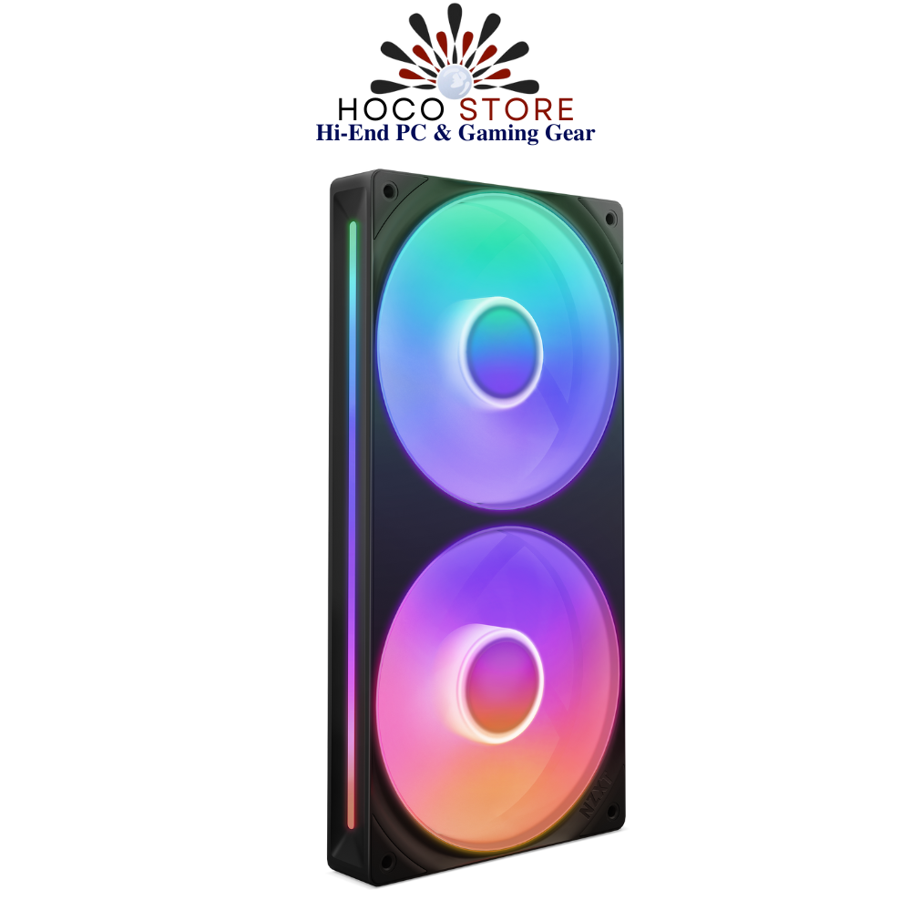 Fan Case NZXT F240 RGB Core Black
