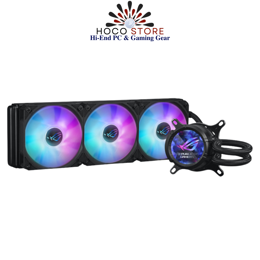 Tản Nhiệt Nước AIO ASUS ROG Strix LC III 360 ARGB LCD BLACK