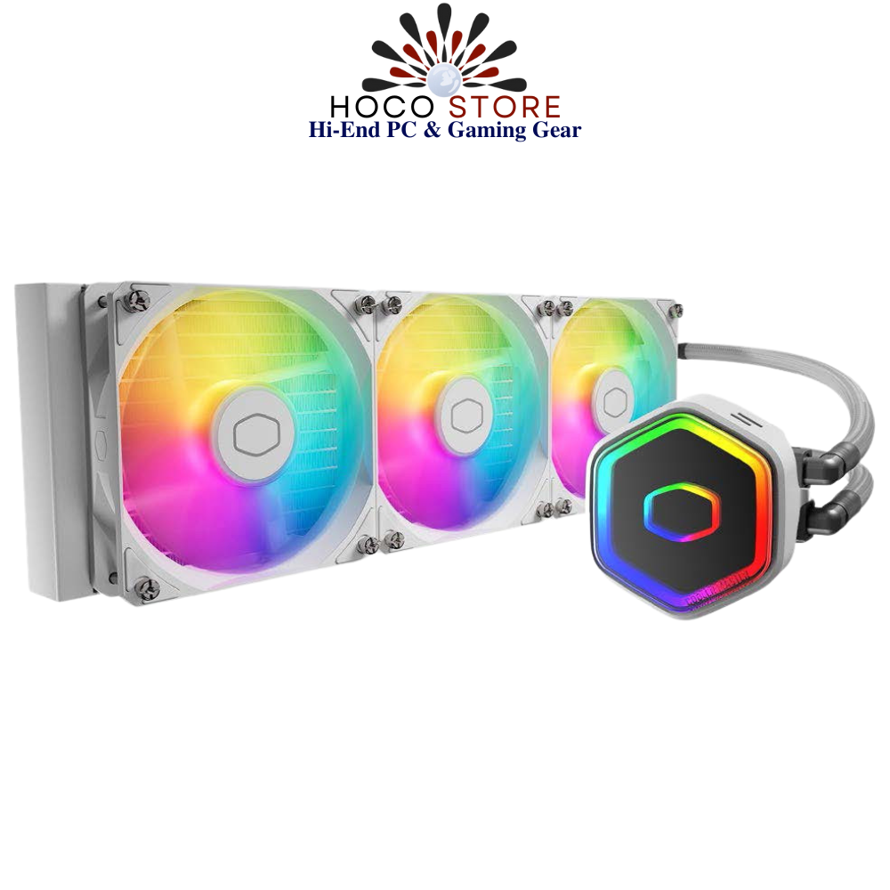 Tản Nhiệt Nước AIO Cooler Master MASTERLIQUID 360 CORE SI White