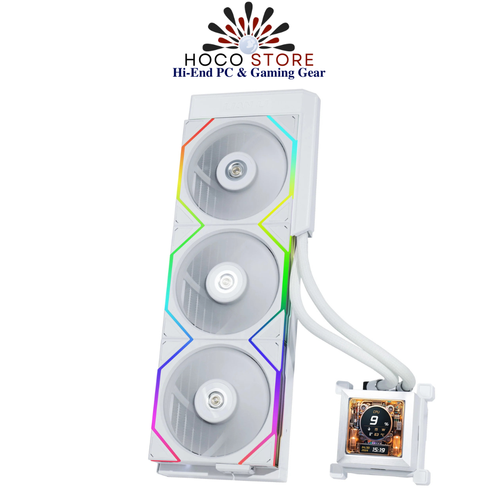 Tản Nhiệt Nước AIO LIAN LI HydroShift LCD 360TL White