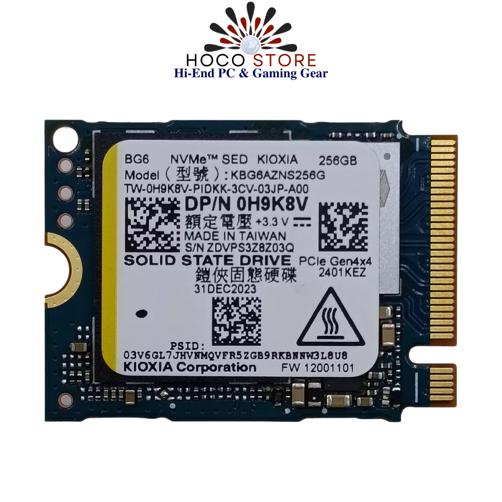 SSD NVMe 256GB KIOXIA BG6 Gen4x4