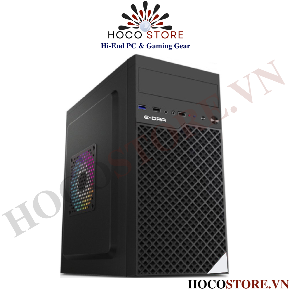 Vỏ Case Máy Tính Văn Phòng EDRA ECS1103 -  M-ATX | Hoco Store PC