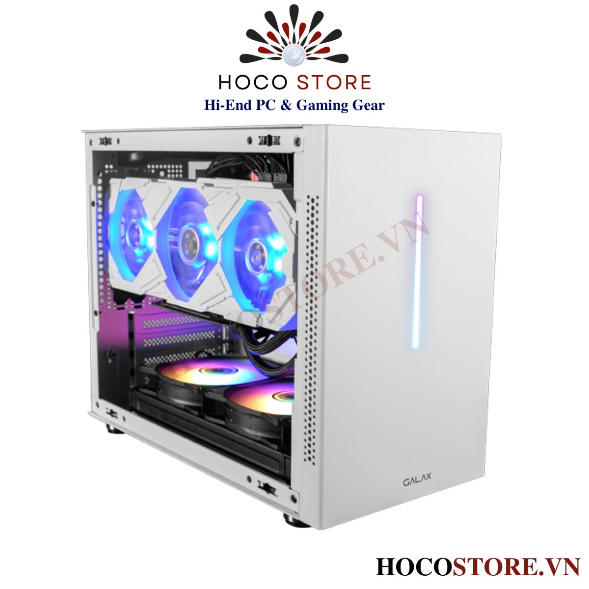 Vỏ Case Máy Tính Gaming Galax Revolution 03 - Chassis M-ATX | Hoco Store PC