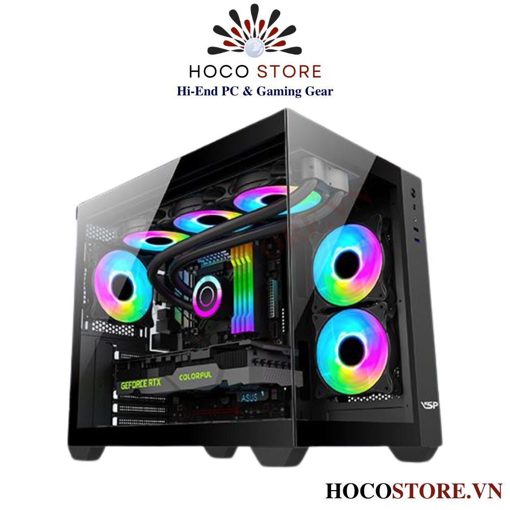 Vỏ Case Máy Tính Gaming VSP AQuanaut X4 l Hoco Store PC