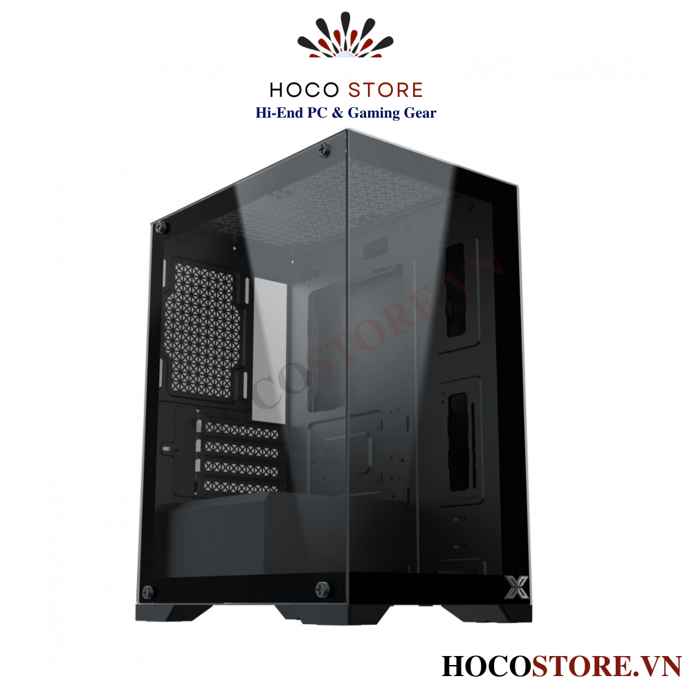Vỏ Case máy Tính Xigmatek Endorphin M II 3F - M-ATX ( Kèm 3 Fan Led) | Hoco Store PC