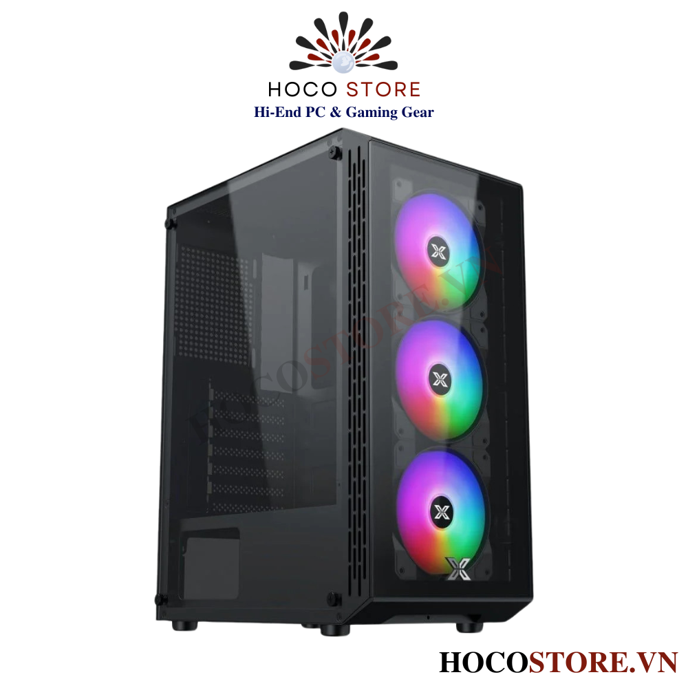 Vỏ Case Máy Tính Xigmatek Fly 3F (Kèm 3 Fan) | Hoco Store PC