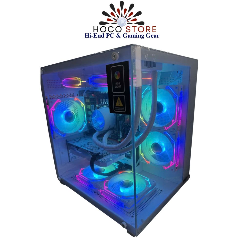 Vỏ Case Bể Cá Emaster ECG981PLUS mATX Trắng
