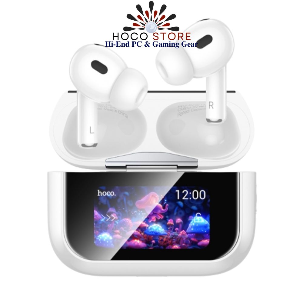 Tai nghe Bluetooth Hoco EW79 chống ồn, màn hình LCD thông minh