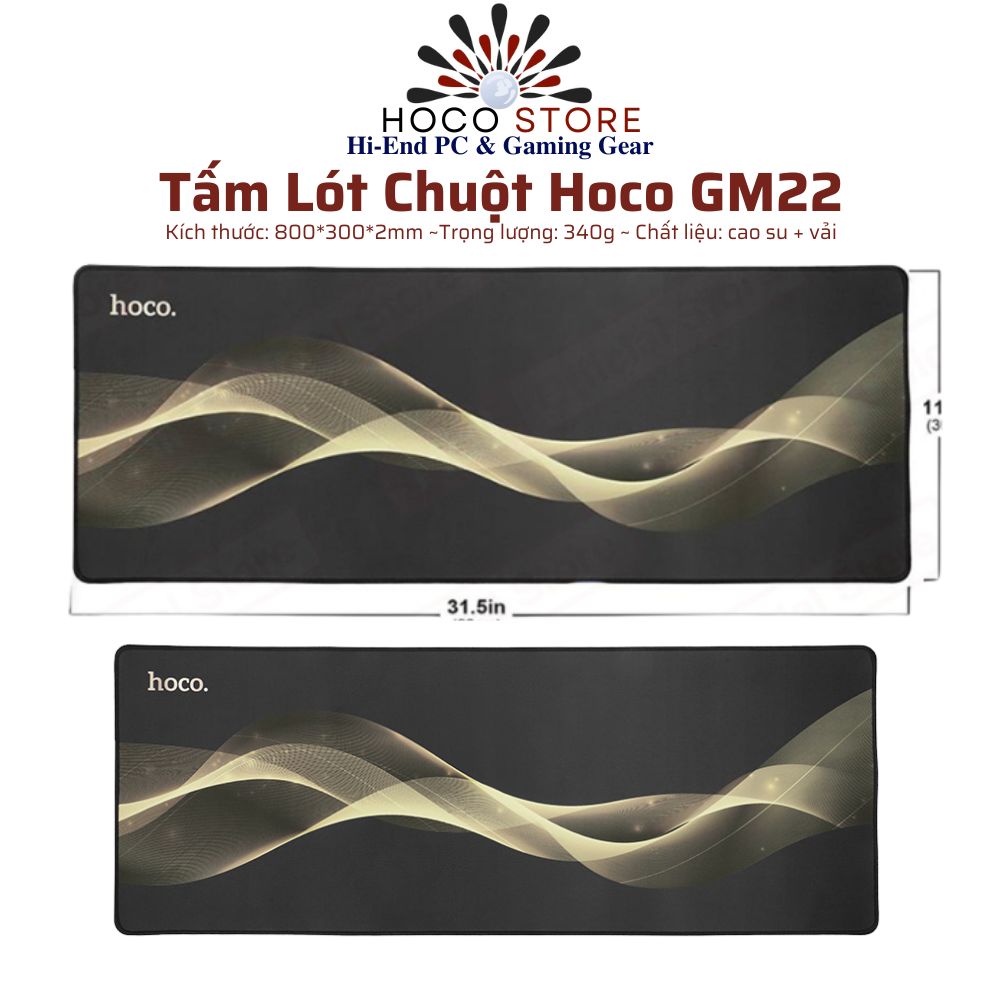 Tấm Lót Chuột Hoco GM22 Size 80 x 30