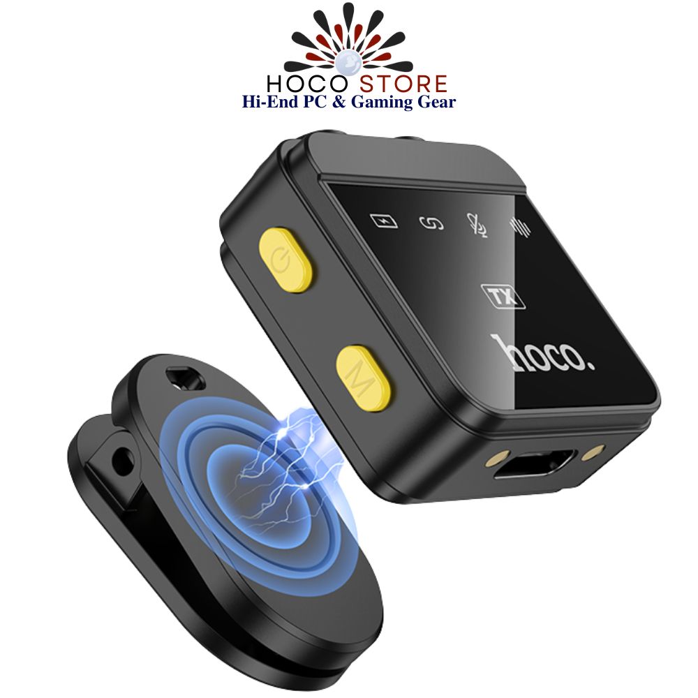 Micrô kỹ thuật số không dây Hoco L17 Mic Kép