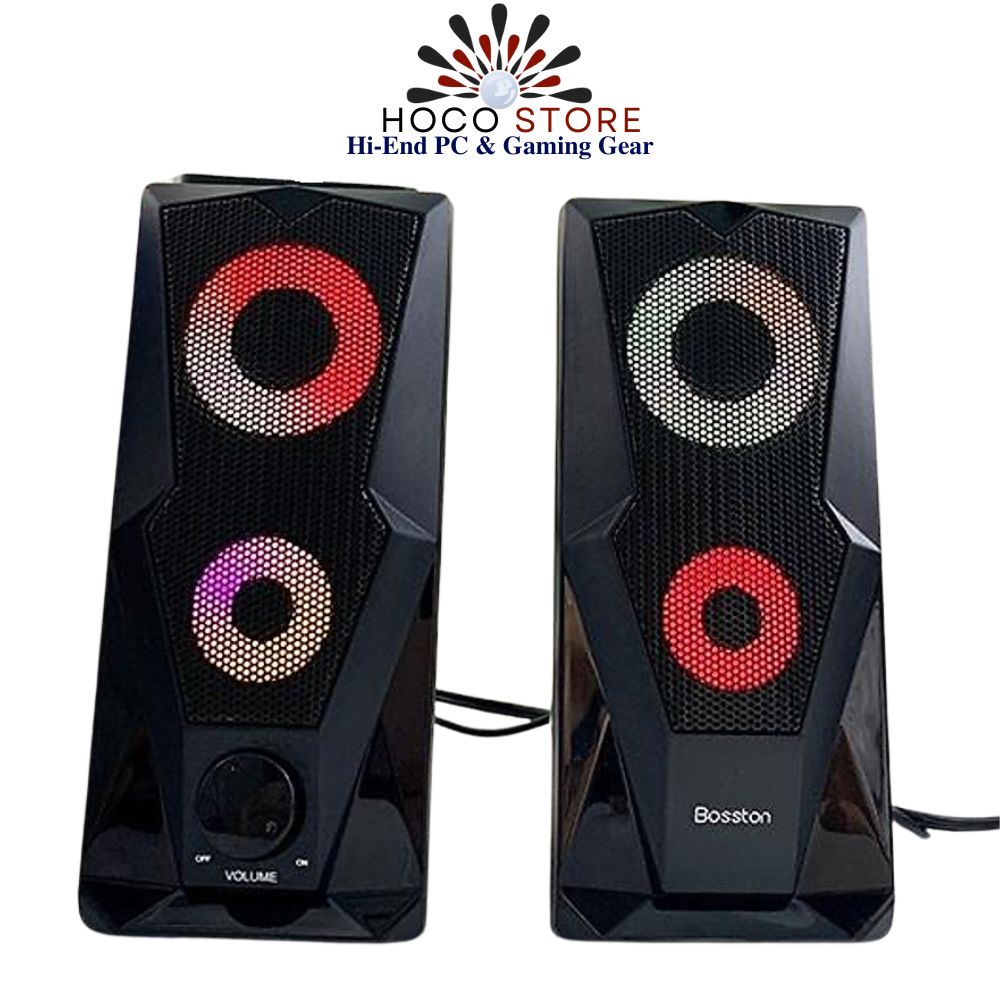 Loa Máy Tính Mini Bosston Z200 LED RGB