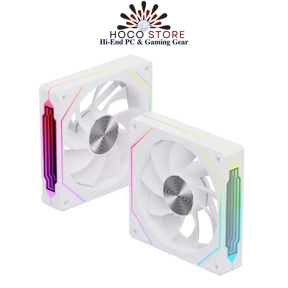 Fan Case MAGIC SNOWMAN F130 ARGB Trắng