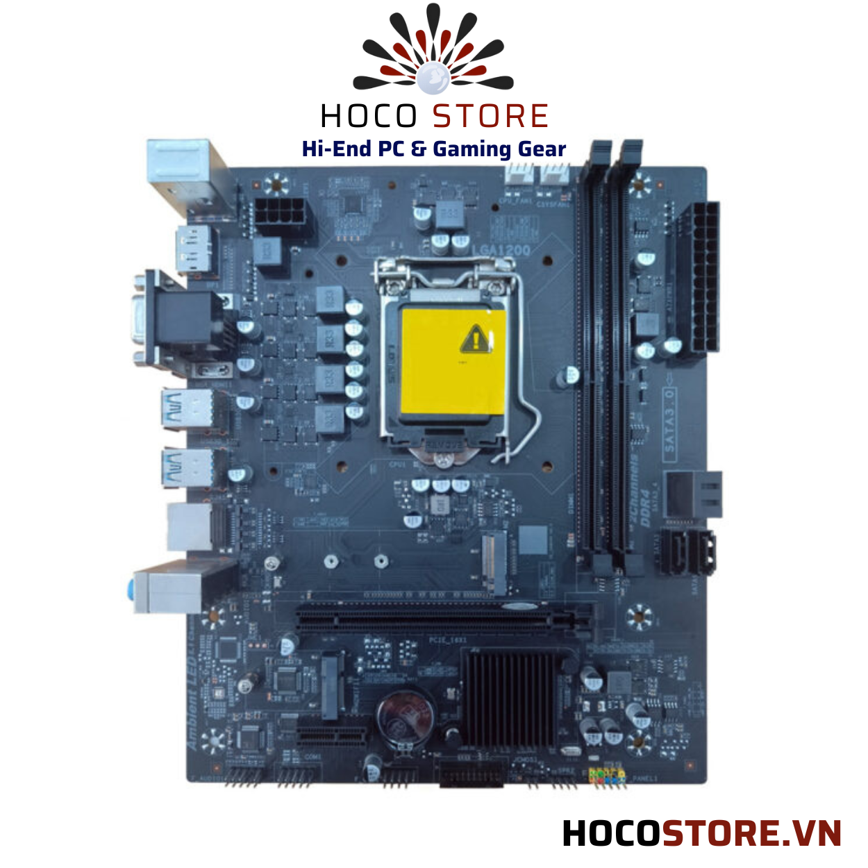 Mainboard Bo Mạch Chủ MO-CO (Hoco) H510M-HDV-2M.2 - Intel Socket LGA 1200 Gen 10, 11