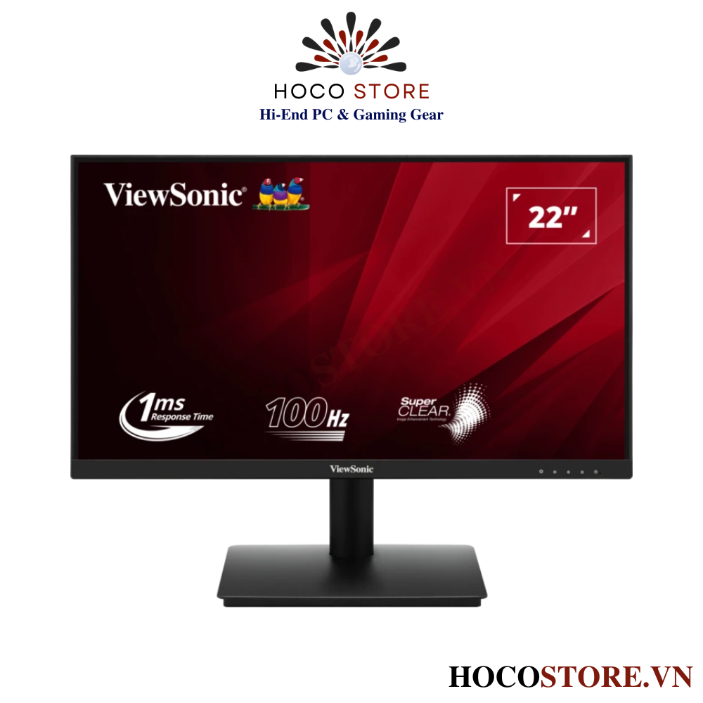 Màn Hình Máy Tính ViewSonic VA220-H 22inch 100Hz FHD (VGA, HDMI) | Hoco Store PC