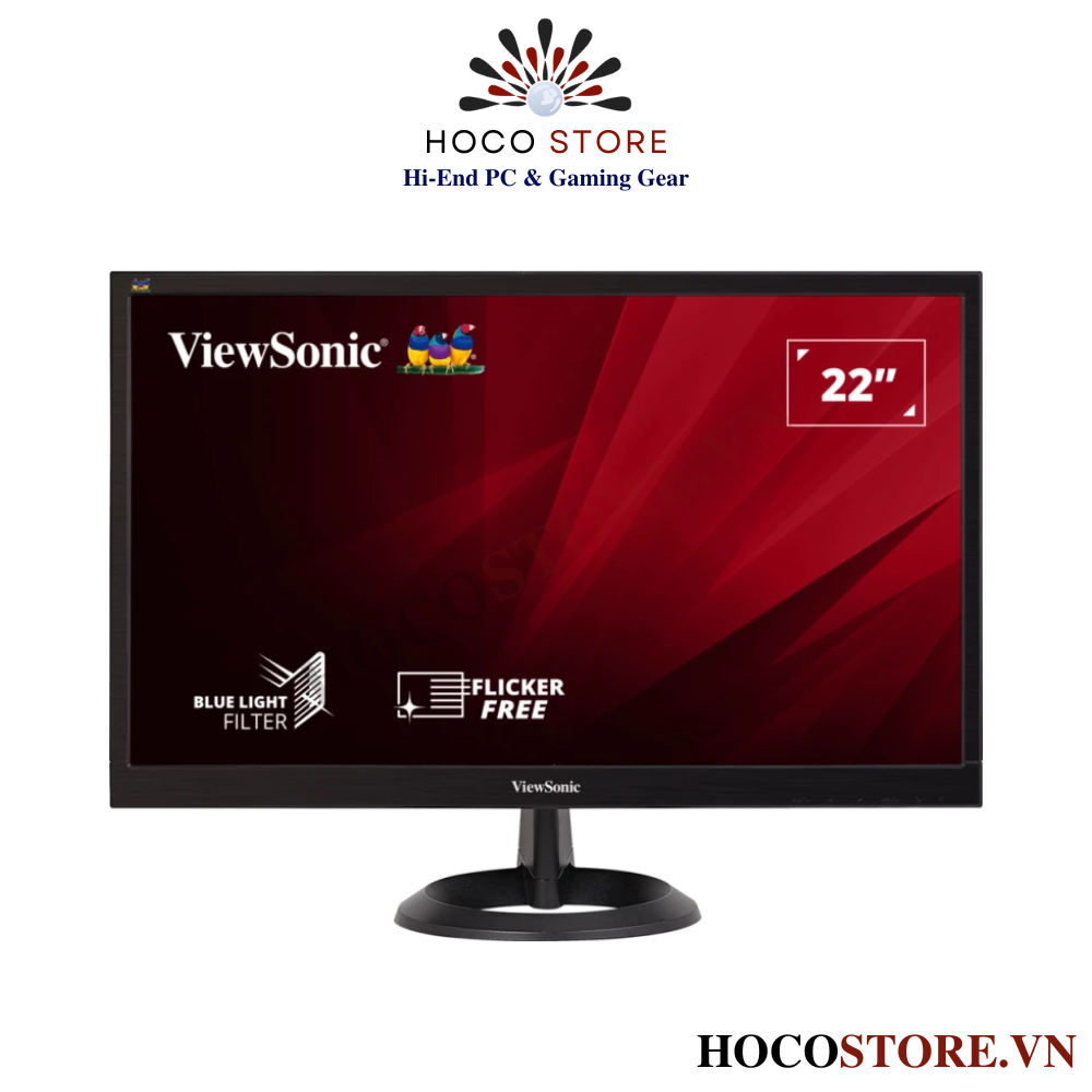 Màn Hình Máy Tính ViewSonic VA2261-2 22Inch 100Hz VA FHD (HDMI, VGA) | Hoco Store PC