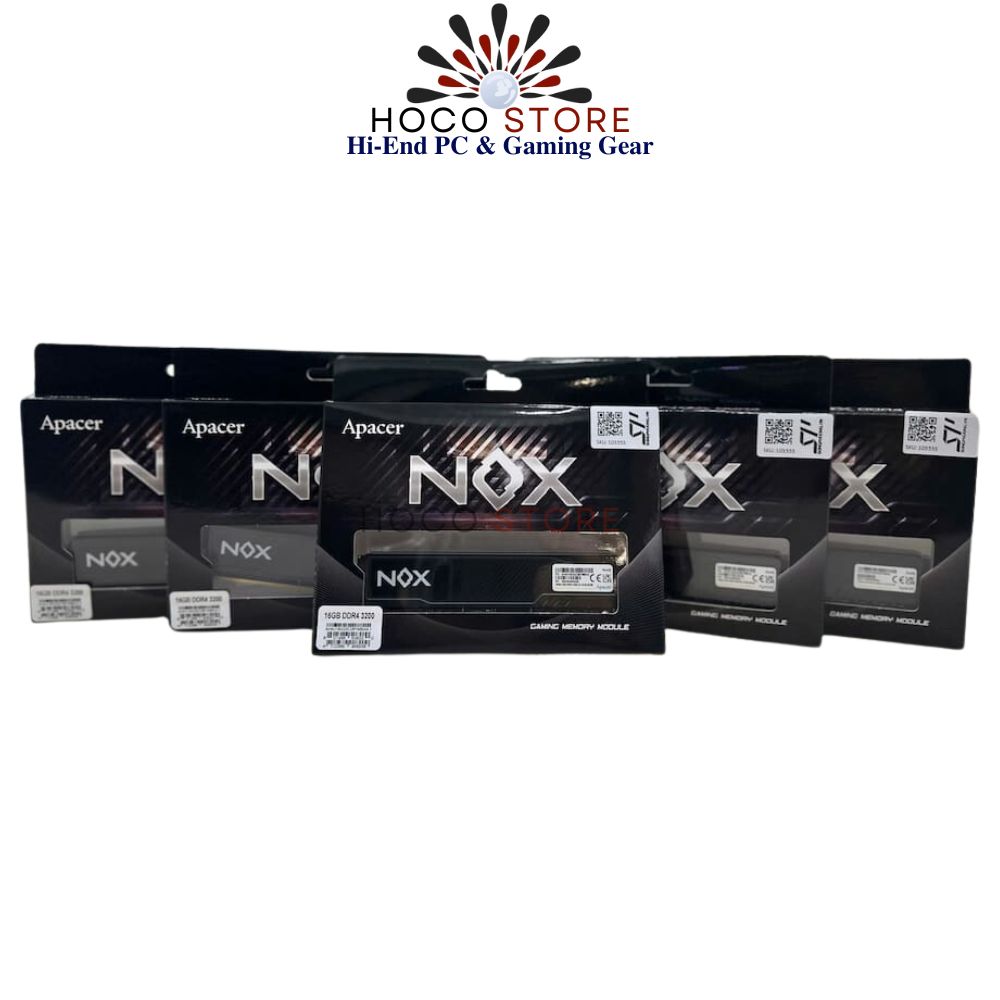 RAM Tản Apacer Nox DDR4 16GB Bus 3200 BH 36TH