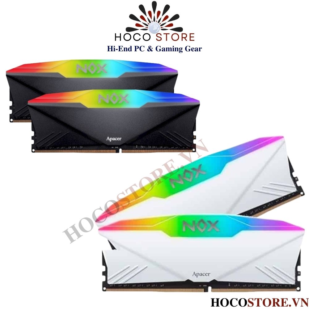 Ram máy tính Apacer Nox RGB 16GB Bus 3200 Mới | Hoco Store PC