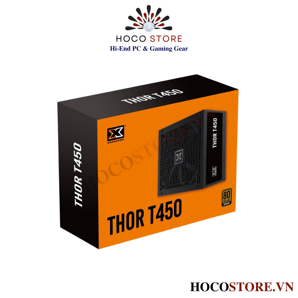 Nguồn Máy Tính Xigmatek Thor T450 - 450W 80 Plus Bronze | Hoco Store PC