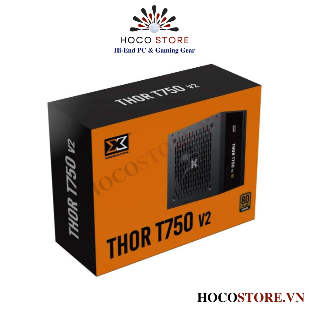 Nguồn Máy Tính Xigmatek Thor T750 V2 -750W 80 Plus Bronze | Hoco Store PC