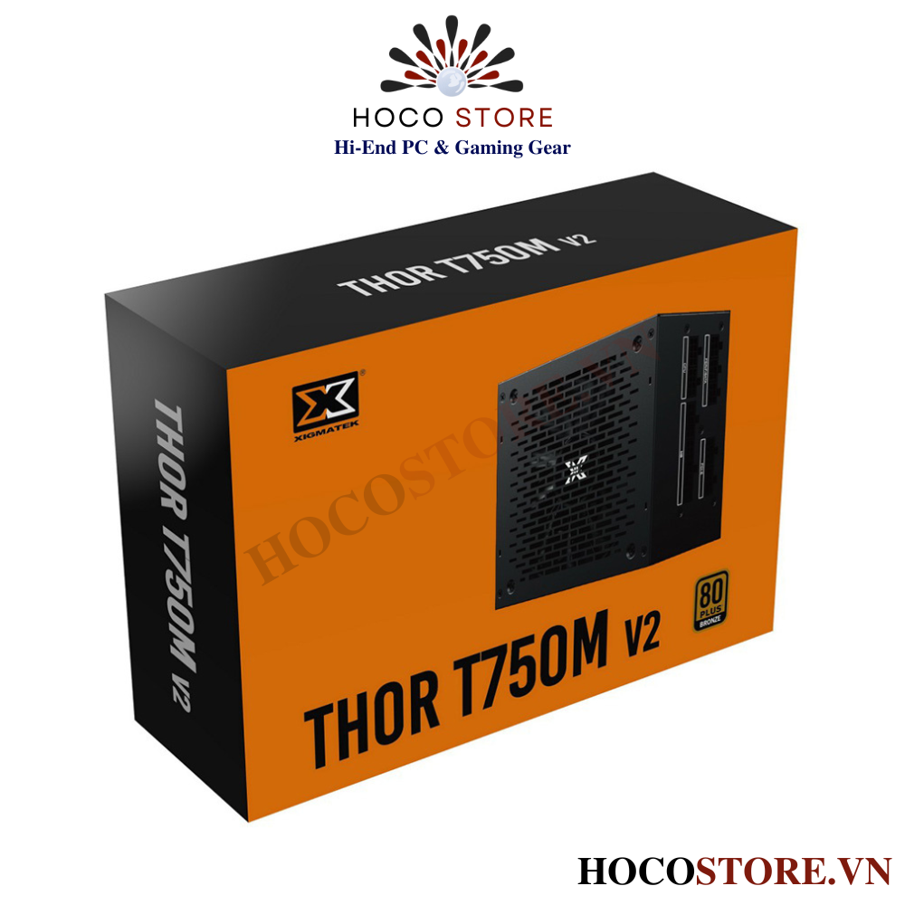 Nguồn Máy Tính Xigmatek Thor T750M V2 - 750W 80 Plus Bronze | Hoco Store PC