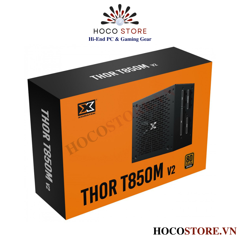 Nguồn Máy Tính Xigmatek Thor850M V2 - 850W 80 Plus Bronze | Hoco Store PC