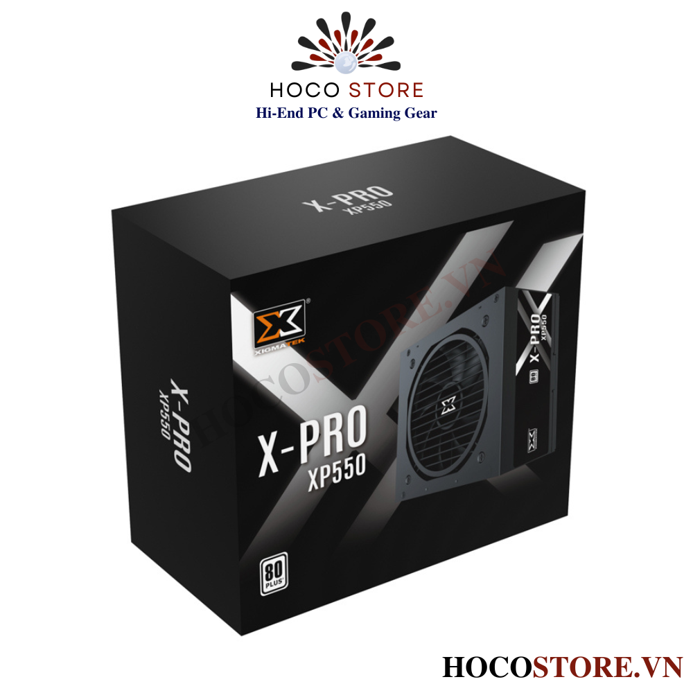 Nguồn  Xigmatek X-Pro XP550 - 550W 80 Plus | Hoco Store PC