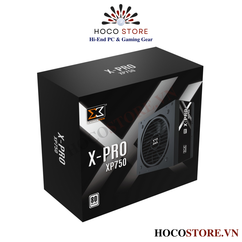 Nguồn Máy Tính Xigmatek X-Pro XP750 - 750W 80 Plus | Hoco Store PC