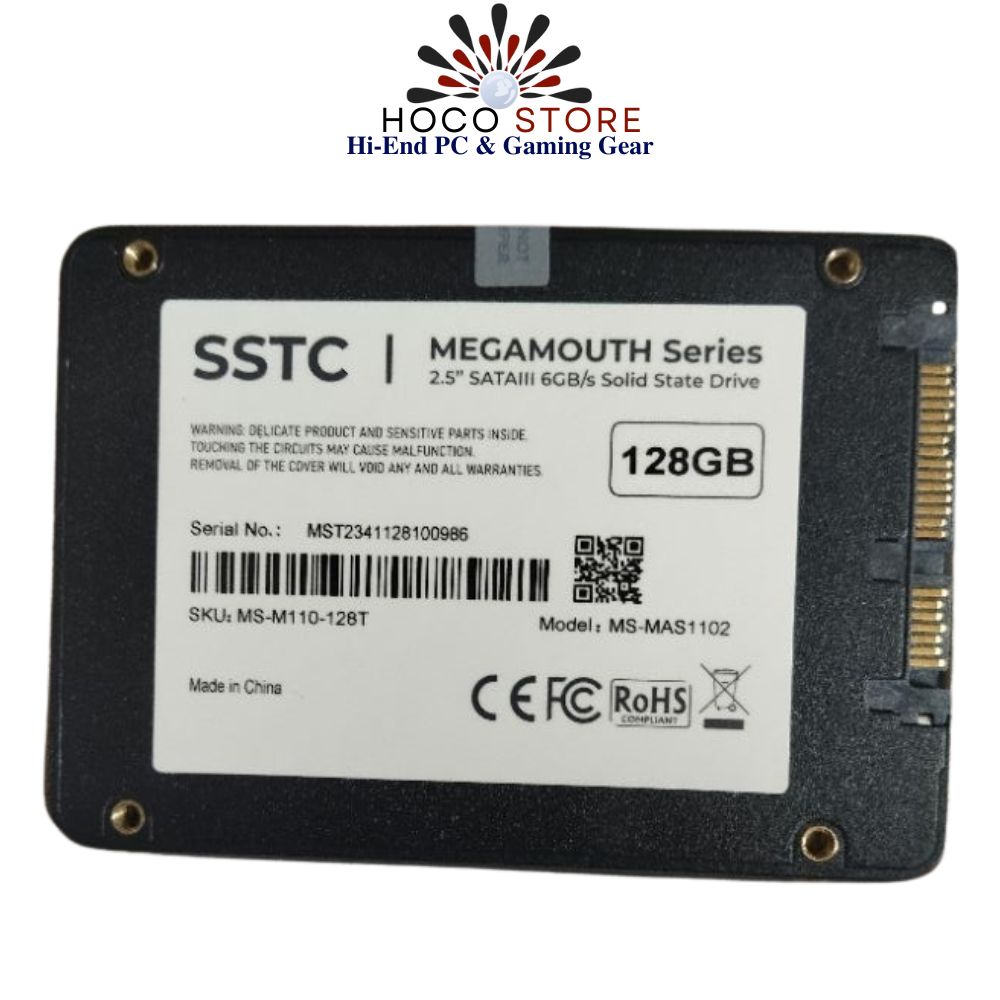 Ổ cứng SSD SSTC SATA III 128GB M110 BH 36 Tháng