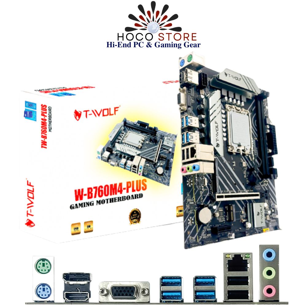 Mainboard T-WOLF B760M4 PLUS Bảo Hành 36 tháng
