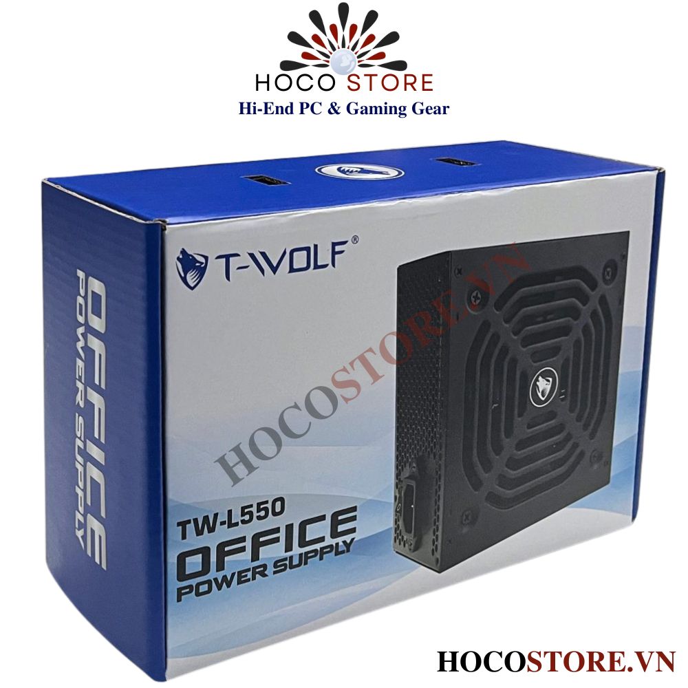 NGUỒN T-WOLF TW-L550 500W - 30 NGÀY ĐỔI MỚI l Hoco Store PC