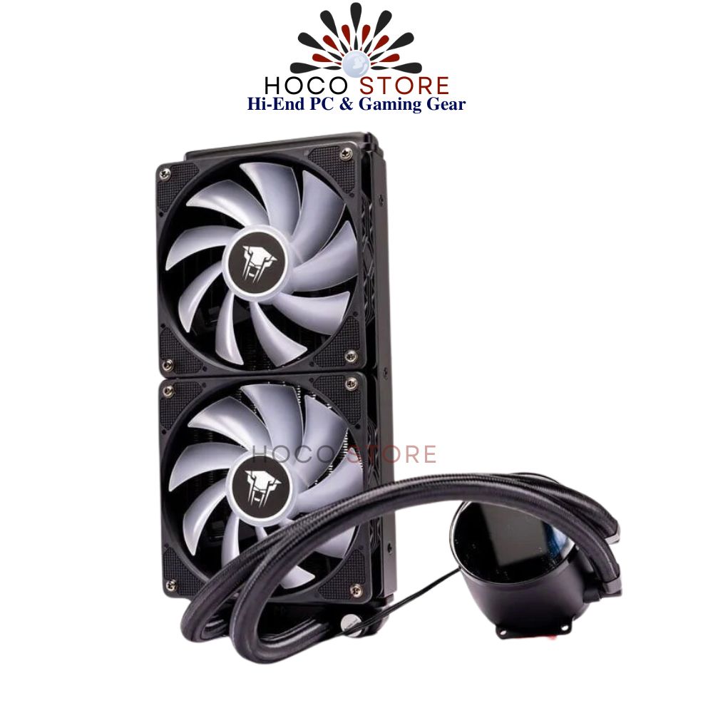 Tản Nhiệt Nước LeoPard TK1 Đen 240mm | Hiệu Suất 220W | RGB Đẹp