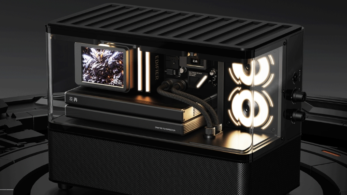 Loa Bluetooth Edifier Huazai New Cyber 60W màn hình 2.8 inch