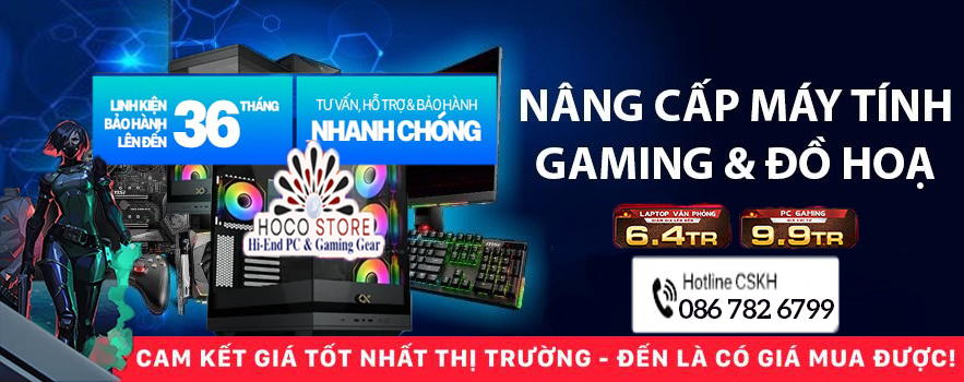 HOCO STORE PC - BUILD PC - HIGH END PC - GAMING GEAR - PC DJ - PC WORKSTATION